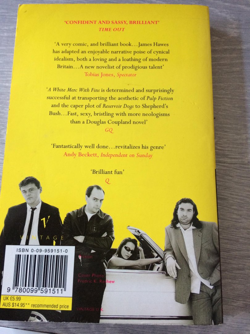 James Hawes - A white merc with Fins