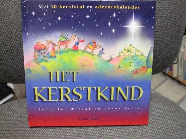 Sally Ann Wright en Honor Ayres - Het kerstkind Met 3D kerststal en adventskalender