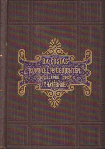 Costa, Isaac da - Da Costa's kompleete dichtwerken