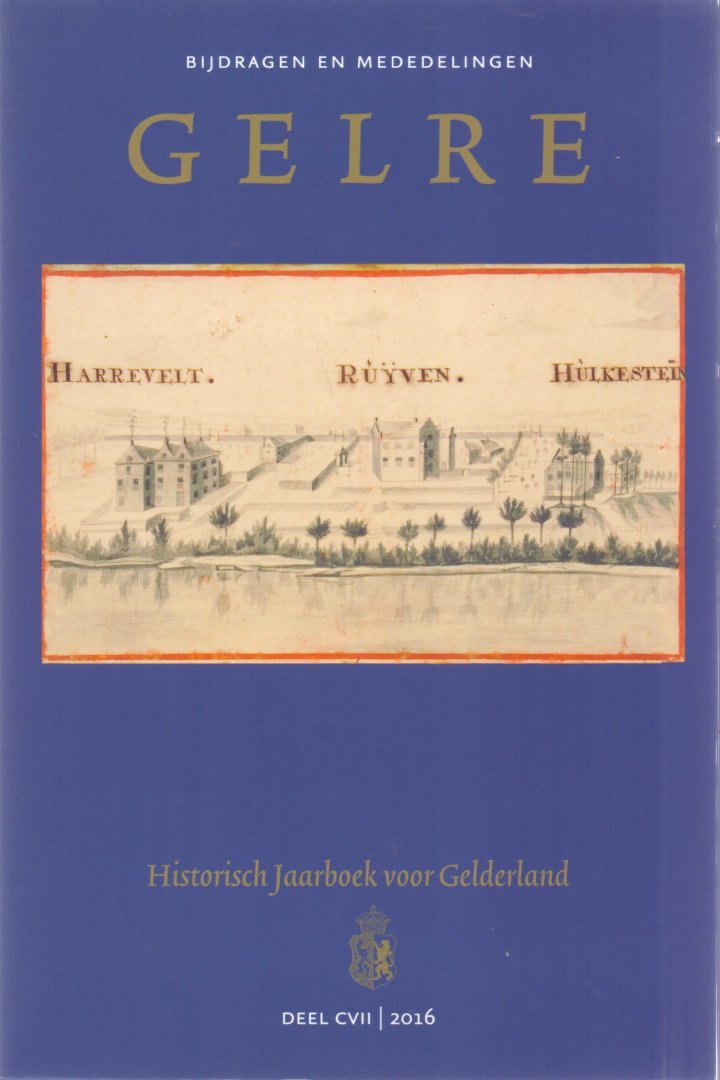 n. n (ds1223) - Gelre, Historisch jaarboek voor Gelderland deel CVII / 2016