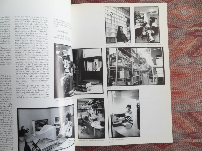 Boon, Marcus; Hogervorst, Paul; Jansen, prof. dr. Gerrit. - Een Beeld van een Boekhandel - In Utrecht in Beeld. [ Genummerde oplage: 518 - bestemd voor vrienden en relaties van Boekhandel Broese kemink ].