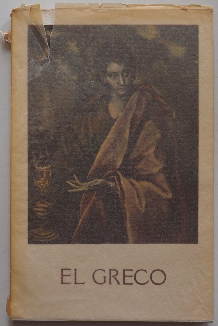Vallentin Antonina, ill. Auclair - El Greco (Ce Vingt et unieme Volume de la Bibliotheque Aldine des Arts 8 pp tekst 20 pp platen 7 pp notices)