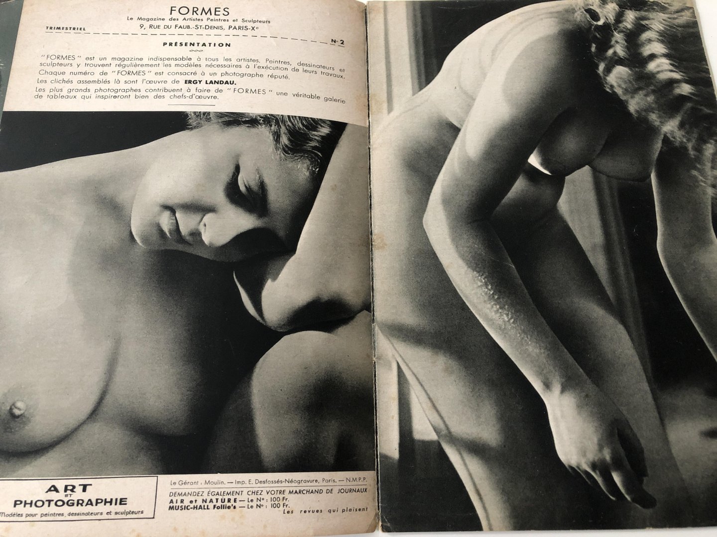 Ergy Landau - Formes no 2, la magazine des artistes peintres er sculpteurs