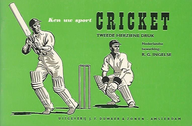 Ingelse, R.G. - Ken uw sport -Cricket