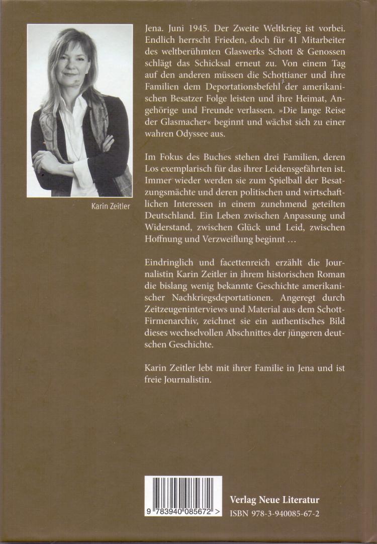 Zeitler, Karin (ds1234) - Die lange Reise der Glasmacher