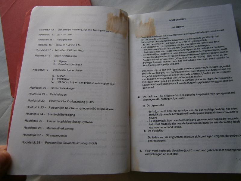  - Handboek KL militair Deel 1 en 2