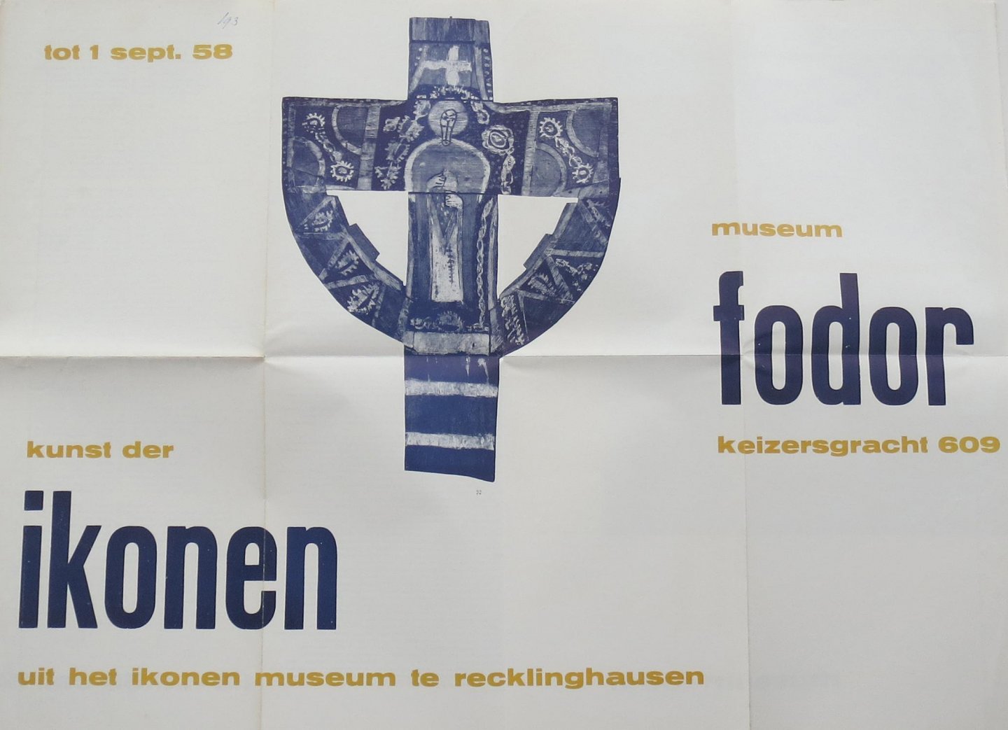 Sandberg, Willem (design) - Kunst der ikonen uit het Ikonen Museum te Recklinghausen