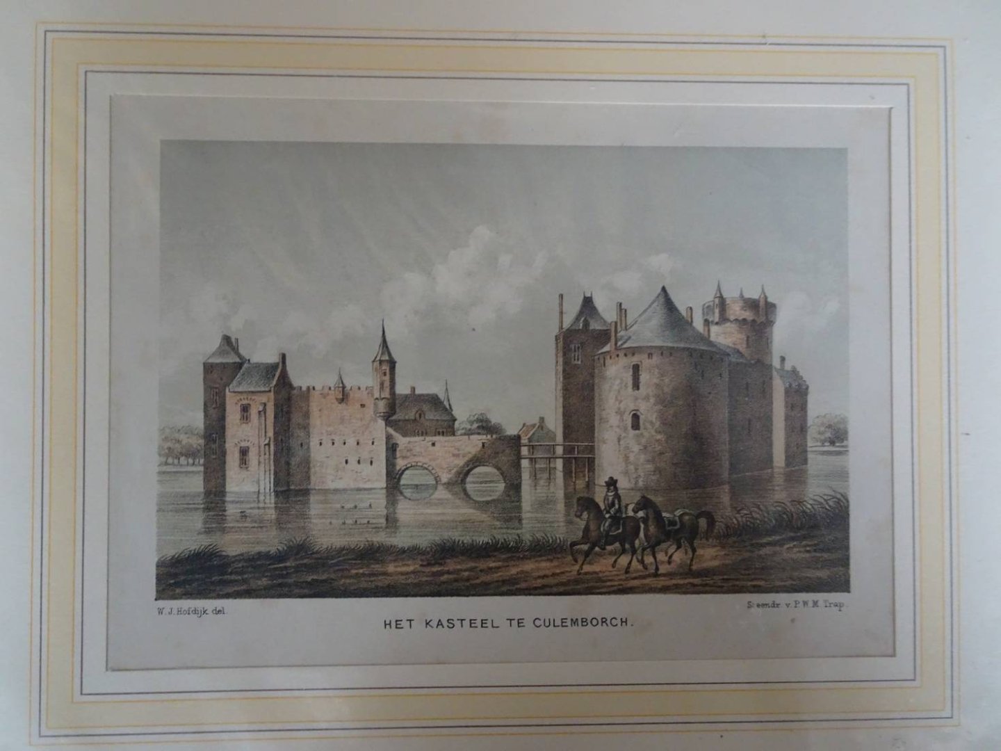 Culemborg. - Het kasteel te Culemborch.