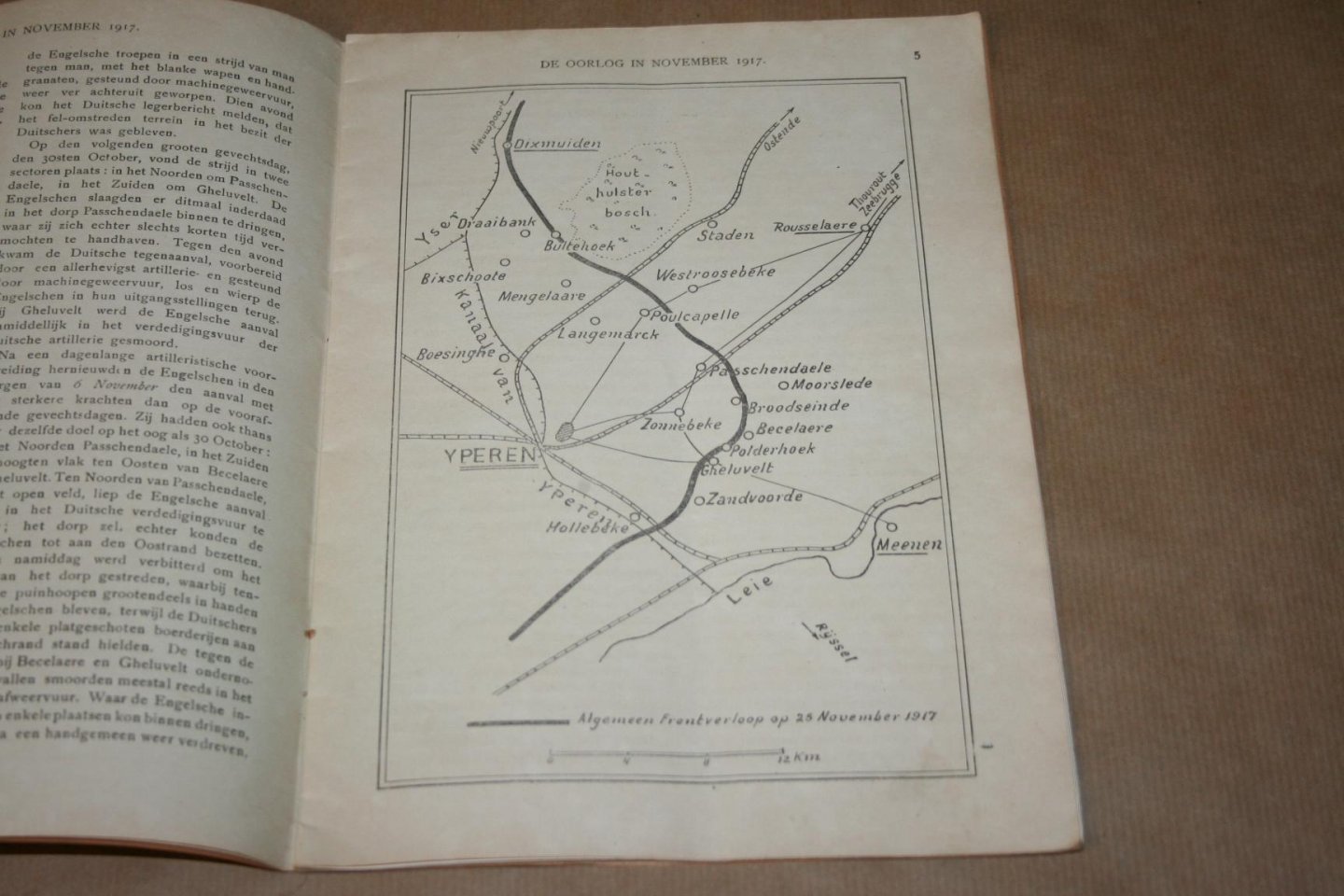 - De Oorlog in november 1917 -  Met illustraties en schetskaartjes