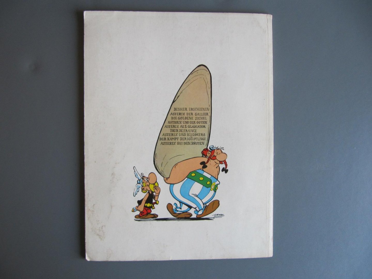 Goscinny (Zeichnungen: Uderzo) - Asterix bei den Briten - Grosser Asterix-Band VIII