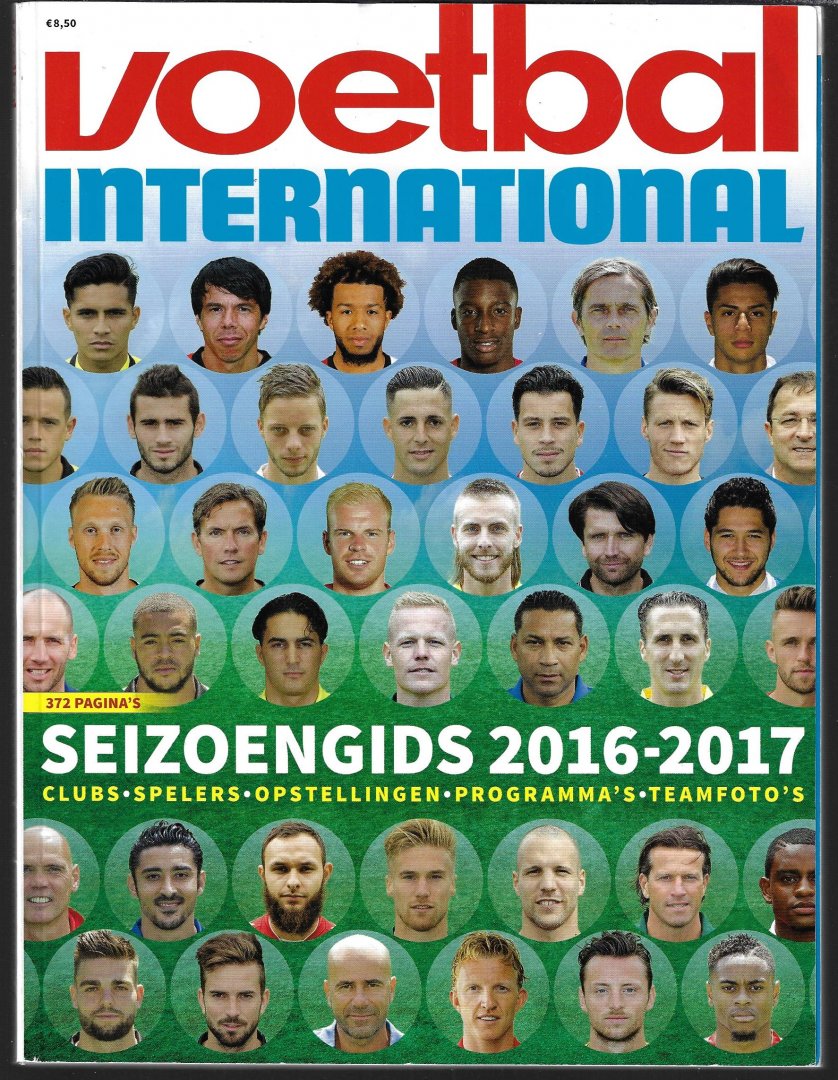 Diverse - Voetbal International Seizoengids 2016-2017 -Eredivisie - Keukenkampioen Divisie - Tweede/derde Divisie - Eredivisie Vrouwen