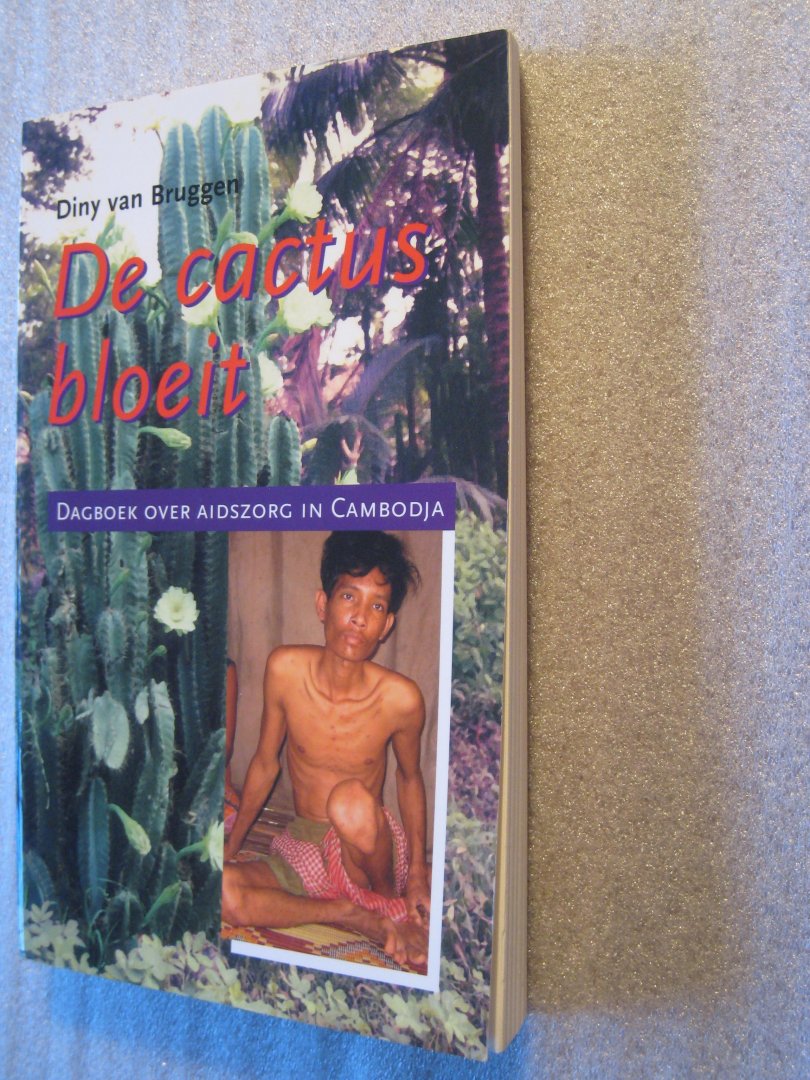 Bruggen, Diny van - De cactus bloeit / dagboek over aidszorg in Cambodja