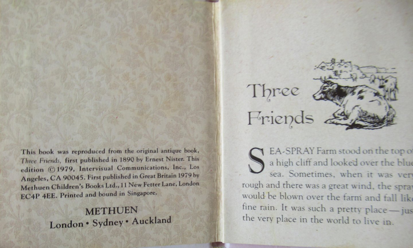 Nister, Ernest - Little tales from long ago. Three little maids - Cat's Cradle - The tale of a dog - Three friends