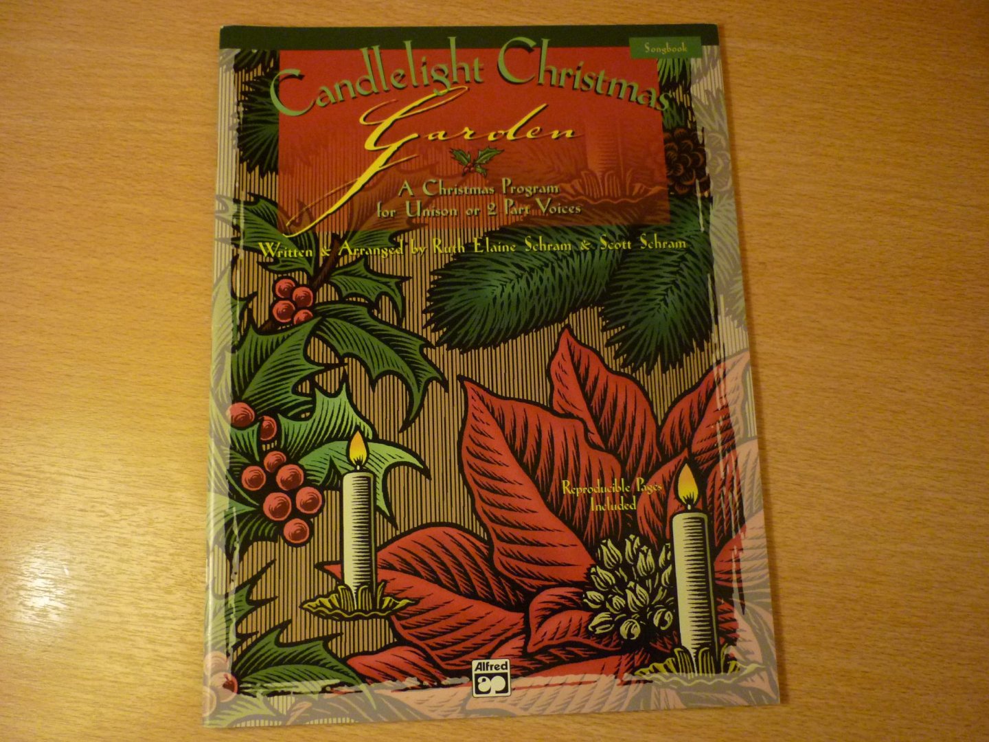 Schram; Ruth Elaine & Scott Schram - Candlelight Chrismas Garden; Songbook - kerst