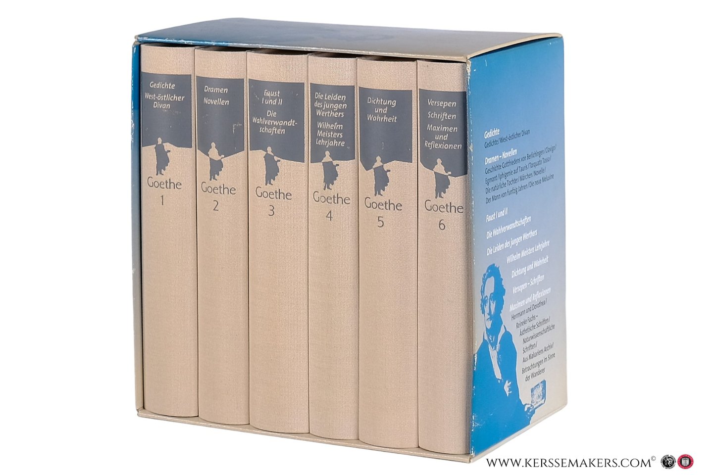 Goethe / Hendrik Birus / Karl Eibl. - Werke. Jubiläumausgabe [ 6 volumes in slipcase ].