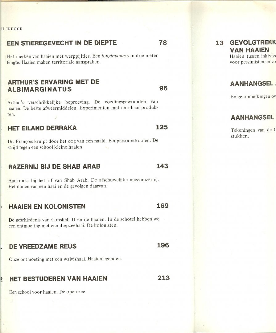 Cousteau, Jacques-Ives en Philippe Diole  Cousteau vertaling van F. Lancel - Haaien roofridders van de oceanen. De ontdekkingreizen onder de zeespiegel