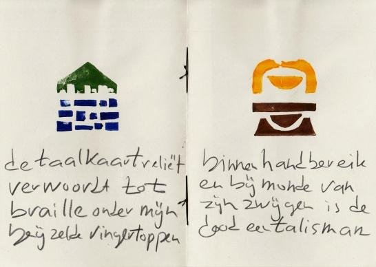 FRANZEN, Piet - Collectie uitgaven, correspondentie, uitnodigingen, aankondigingen etc.