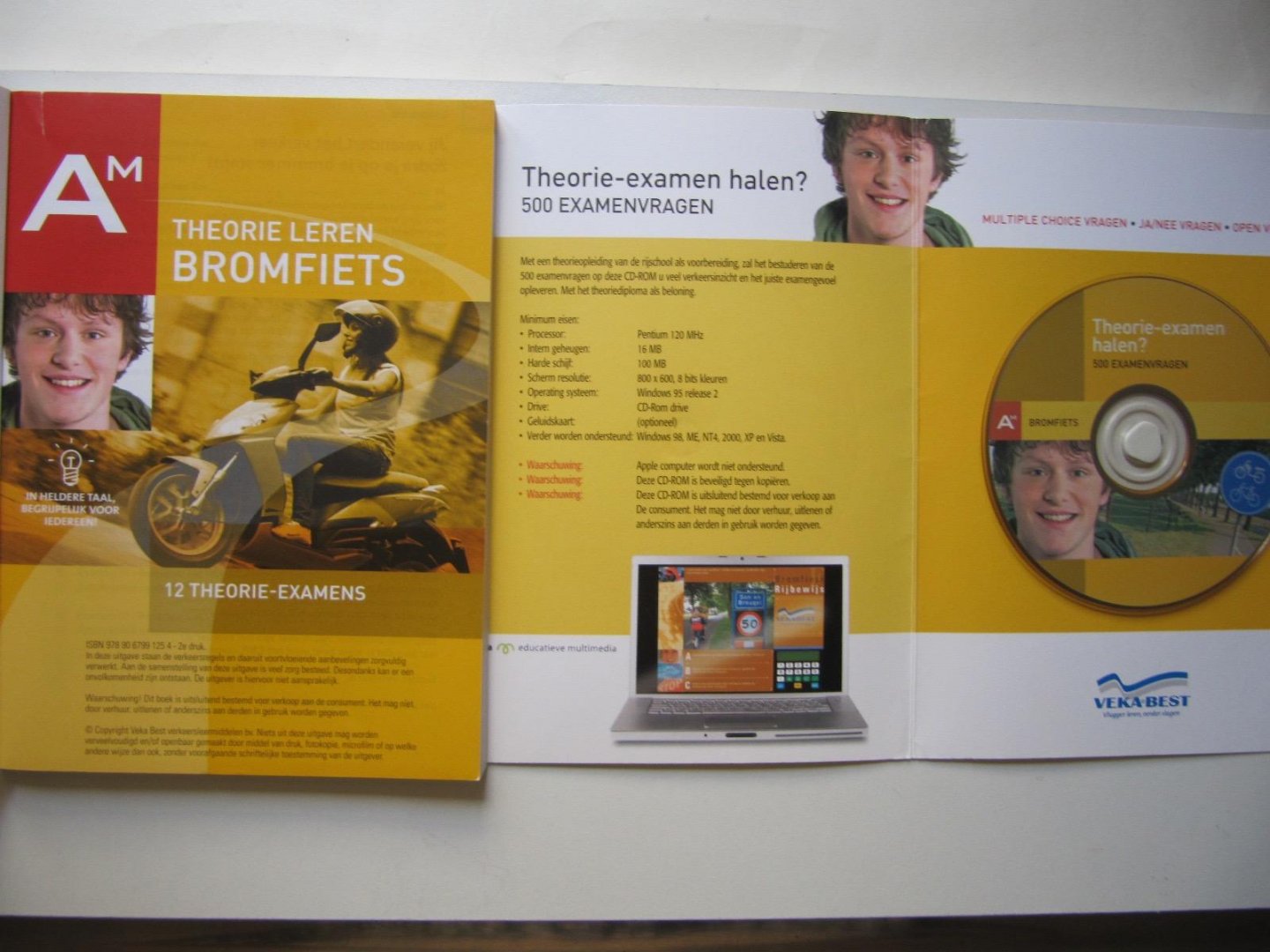 Redaktie VEKABEST - Theorie leren Bromfiets 12 Examens