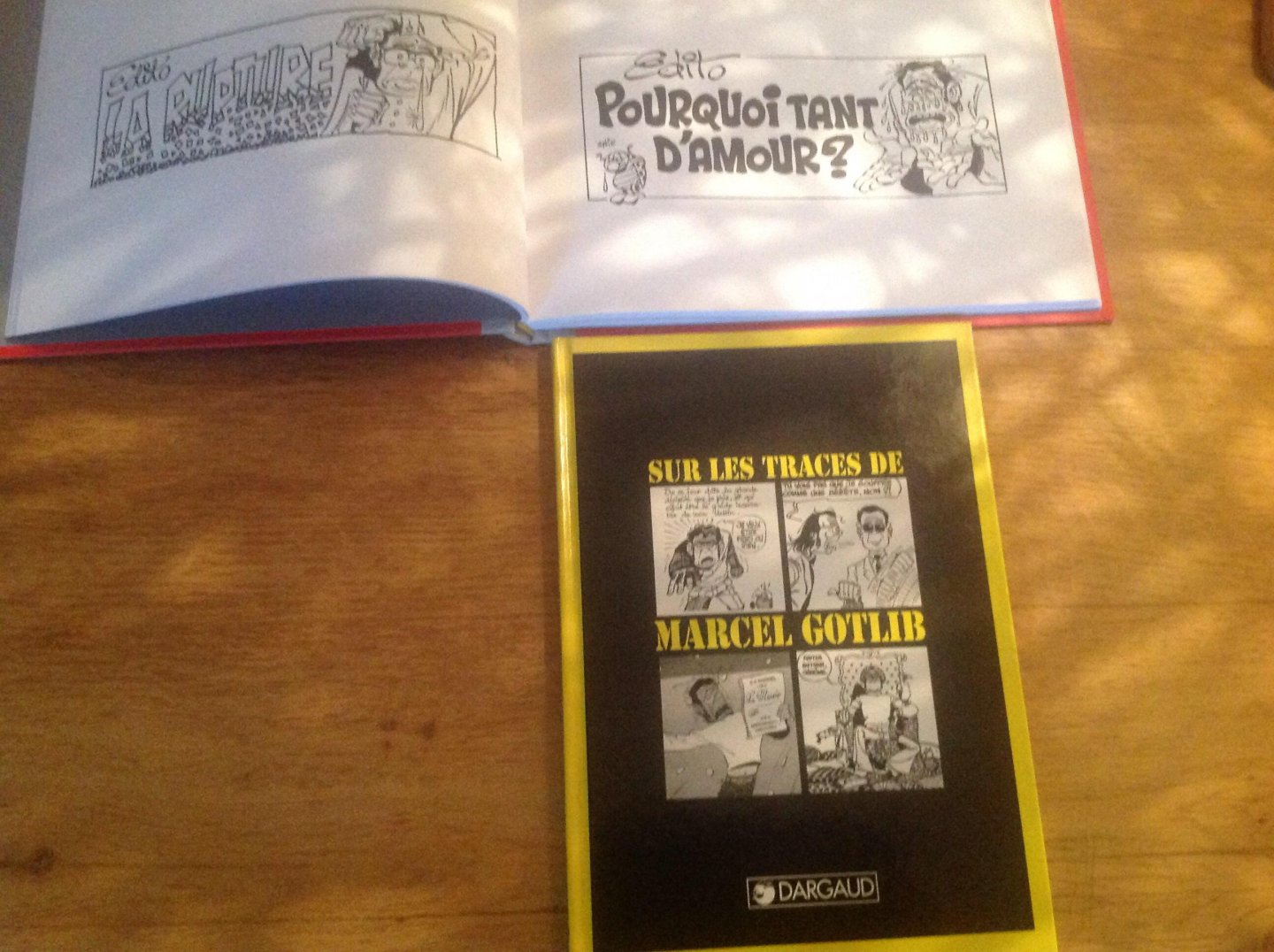Gotlib - Sur Les Tracés de Marcel Gotlib.     met extra Gotlib