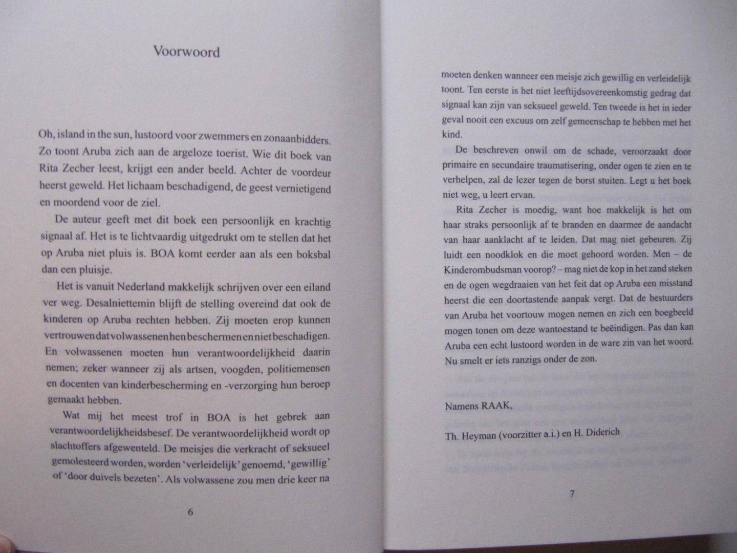 Zecher, Rita - BOA - Aruba in de wurggreep