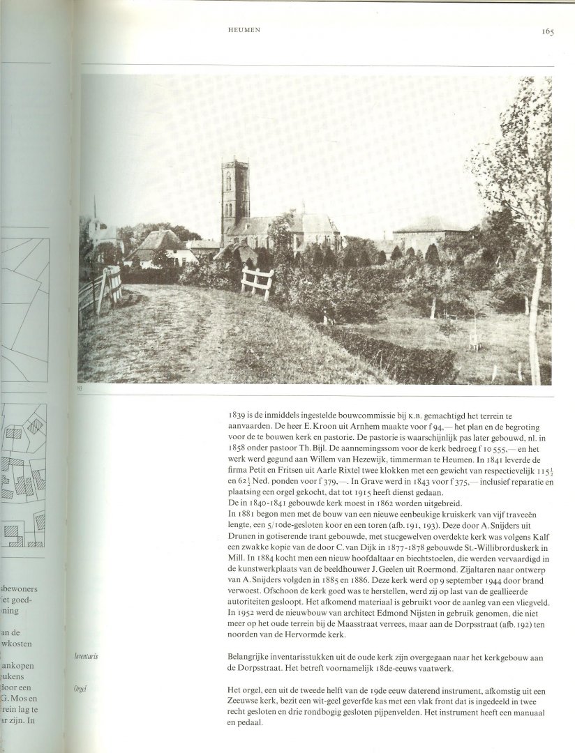 Schulte, A.G. - Het Rijk van Nijmegen. Westelijk gedeelte. Uit de  Serie: De Monumenten van Geschiedenis en Kunst