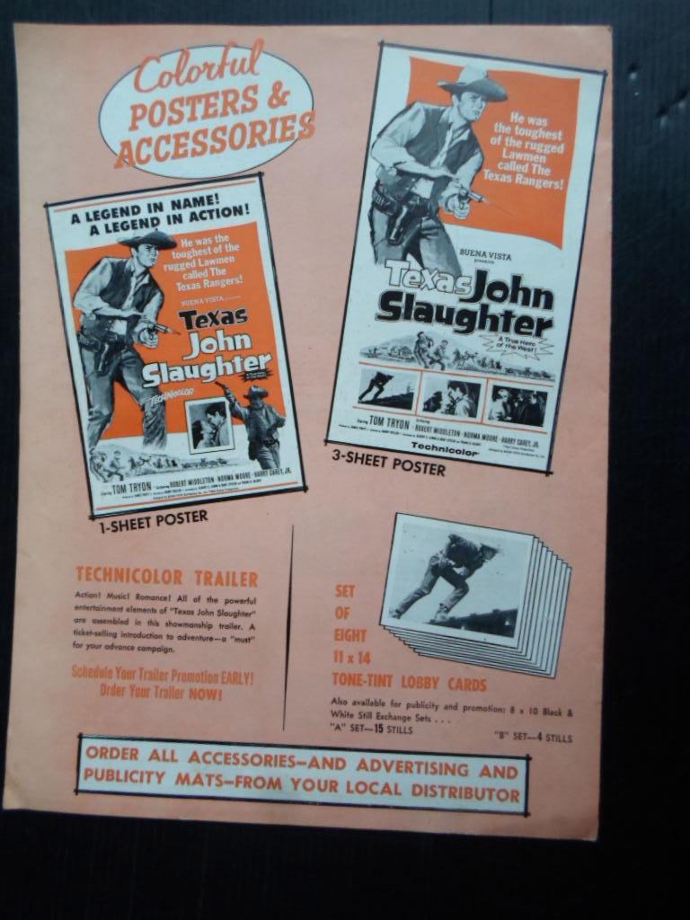  - Filmfolder Texas John Slaughter, James Pratt