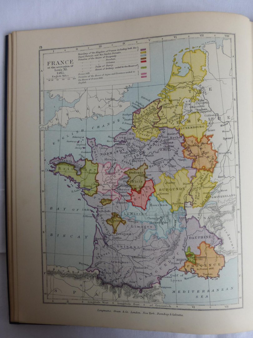 Gardiner, Samuel Rawson. - A school Atlas of English History. (zie 10 foto's).