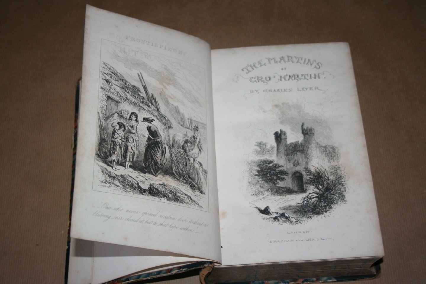 Charles Lever -- With illustrations by Phiz - Martins of Cro' Martin