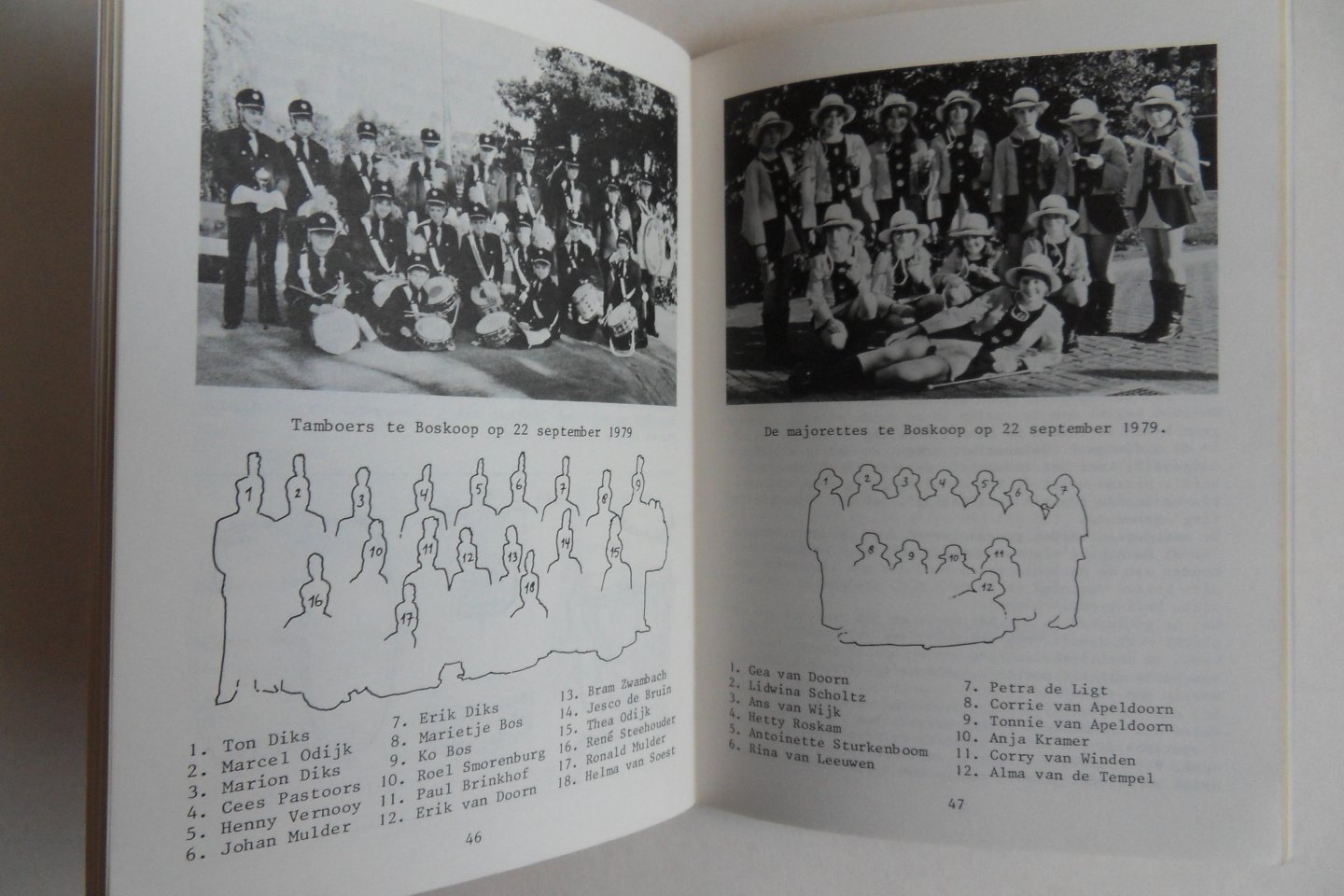 Keijzer, L.M.J. de; Koch, P.J.W. (samenstellers). - 75 Jaar Muziekvereniging "Kunst na Arbeid", 1908 - 1983, Houten.