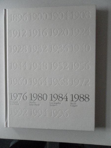 Div. auteurs - 100 jaar Olympische spelen van het nieuwe tijdperk 1896-1996 deel 5 1976 1988 tekst in 6 talen