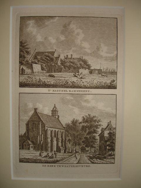 Rammekens. - T' Kasteel Rammekens - De Kerk te Westersouburg.