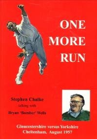 CHALKE, STEPHEN talking with WELLS, BRYAN 'BOMBER",One more run. Gloucestershire versus Yorkshire Cheltenham - August 1957"