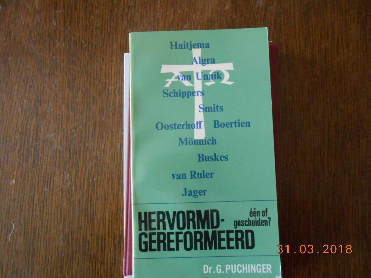 Dr G Pochinger - Hervormd-Gereformeerd,een of gescheiden