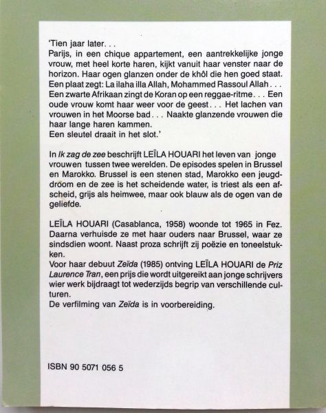 Houari, Leila - Ik zag de zee