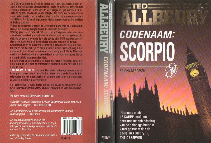 Allbeury, Ted - Codenaam: Scorpio