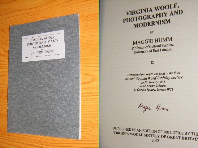 Maggie Humm - Virginia Woolf, photography and modernism [signed - gesigneerd]
