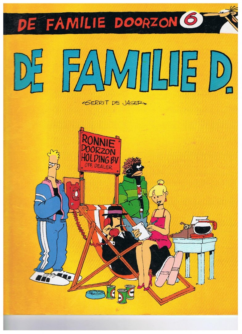 Jager, Gerrit de - De familie Doorzon. De familie D.