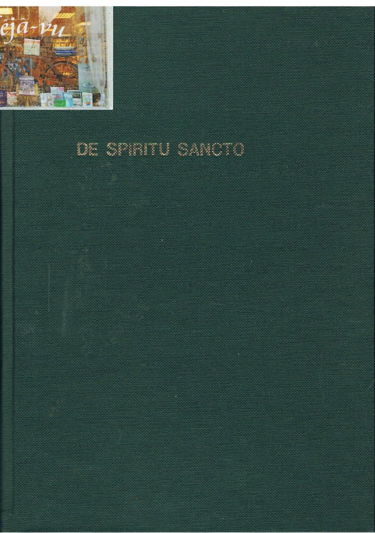 Graaf, J. de(voorz.) - Bijdragen tot de leer van de Heilige Geest bij gelegenheid van het 2e eeuwfeest van het Stipendium Bernardinum / De Spiritu Sancto