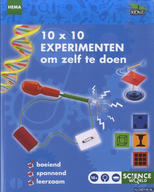 Andrews, Georgina & Kate Knighton - 10 x 10 experimenten om zelf te doen