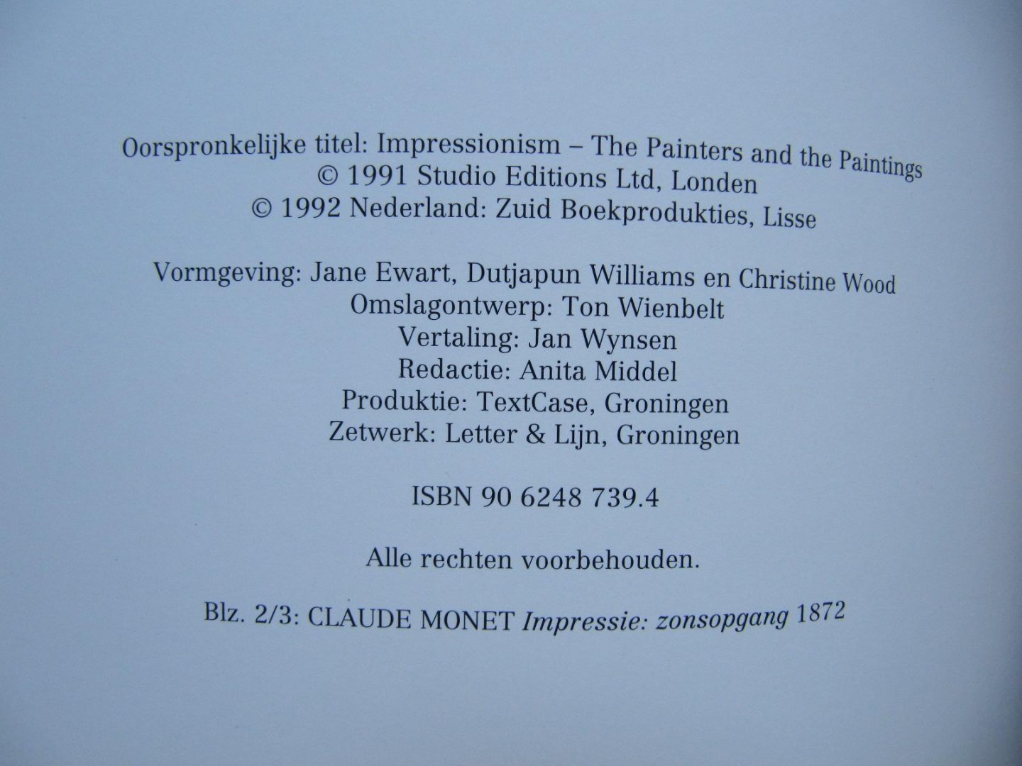 Denvir, B. - Het impressionisme, de kunst en hun werk