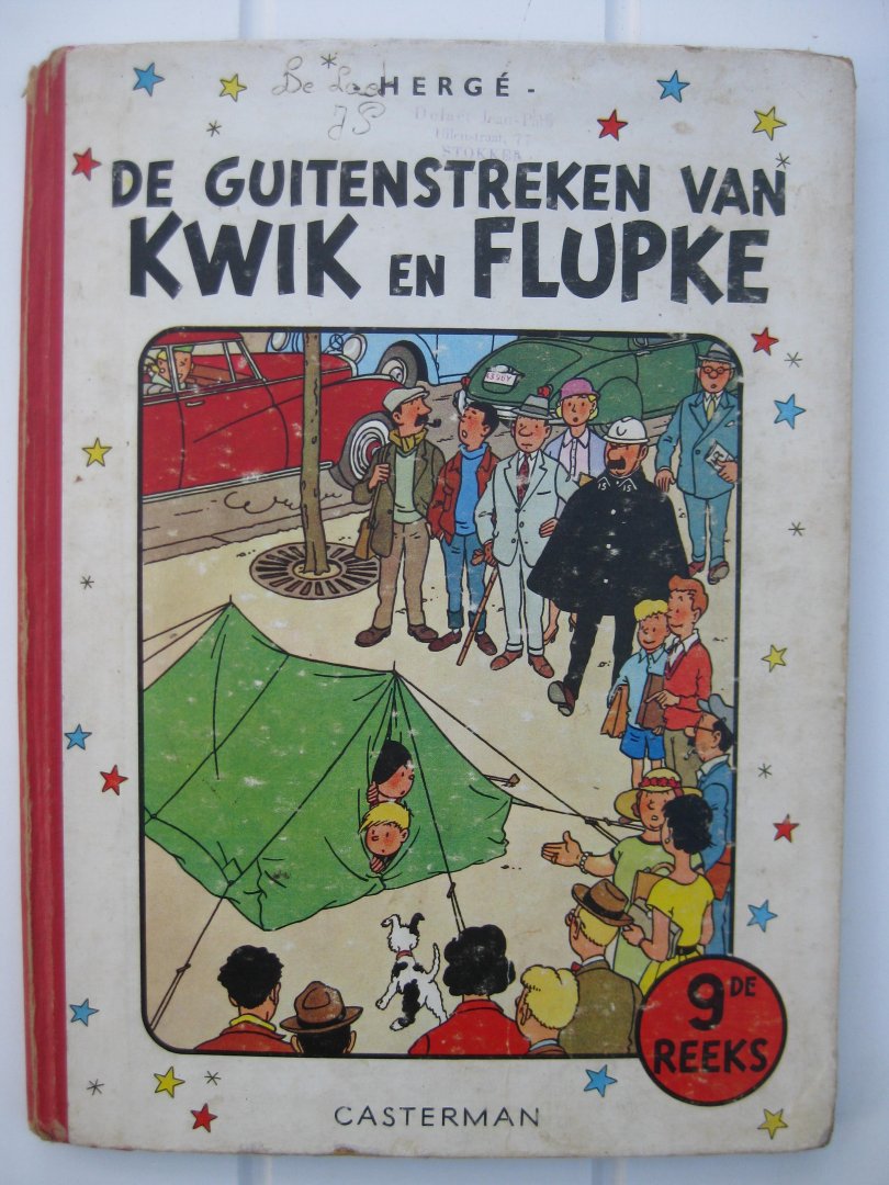 Hergé - De Guitenstreken van Kwik en Flupke. 9de reeks.