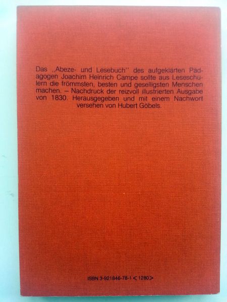 Campe, Joachim Heinrich - Abeze- und Lesebuch (DUITSTALIG)