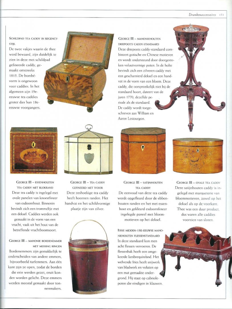 Forrest, Tim - Antieke meubelen : een geïllustreerde handleiding voor het herkennen van stijlperiode, detail en ontwerp