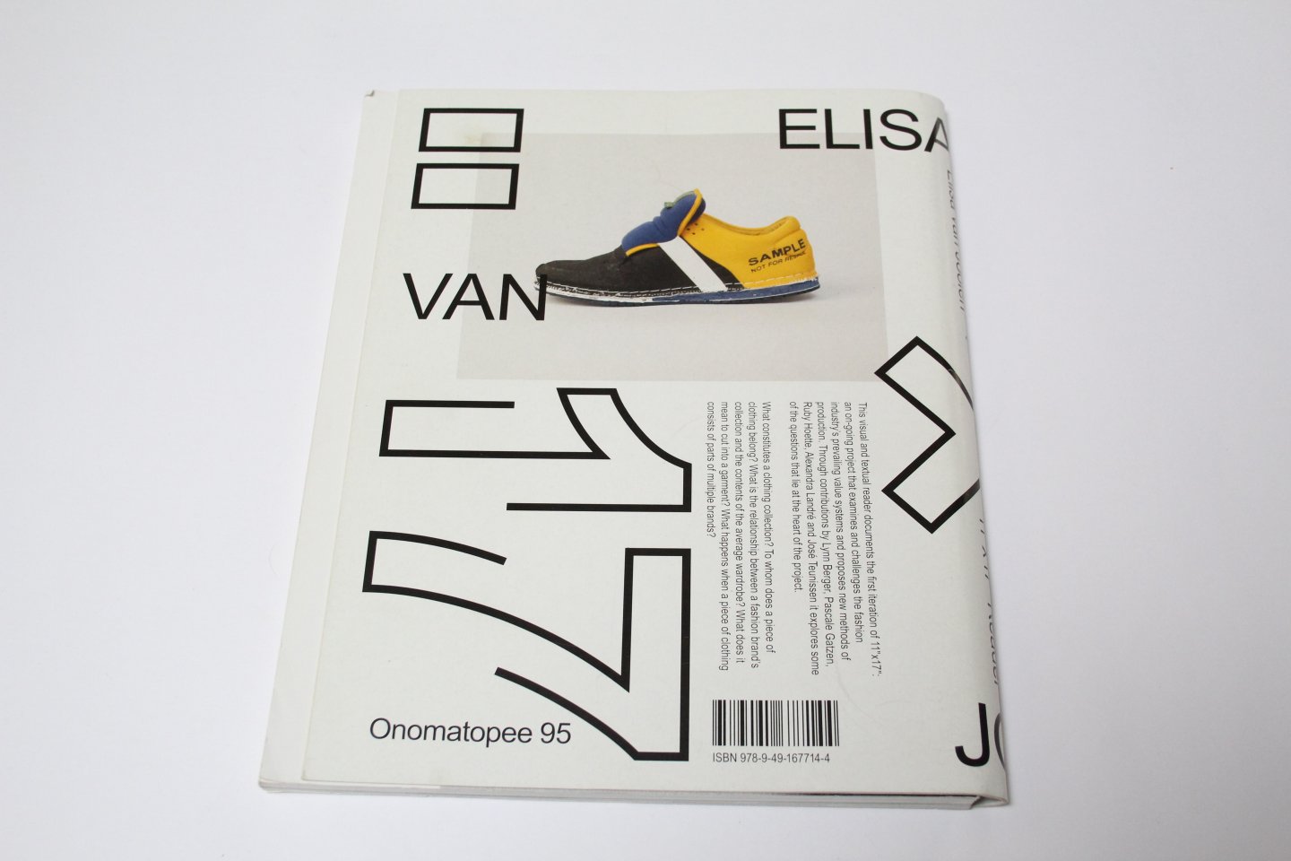 Elisa van Joolen - Elisa van Joolen 11" x 17" reader