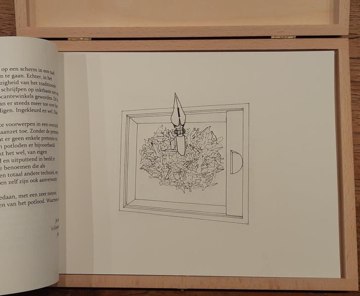 Jos Swiers, Johan Breuker (illustrator) - Pandora’s Pennendoos Een encyclopedie van pen en potlood. Met illustraties van Johan Breuker.