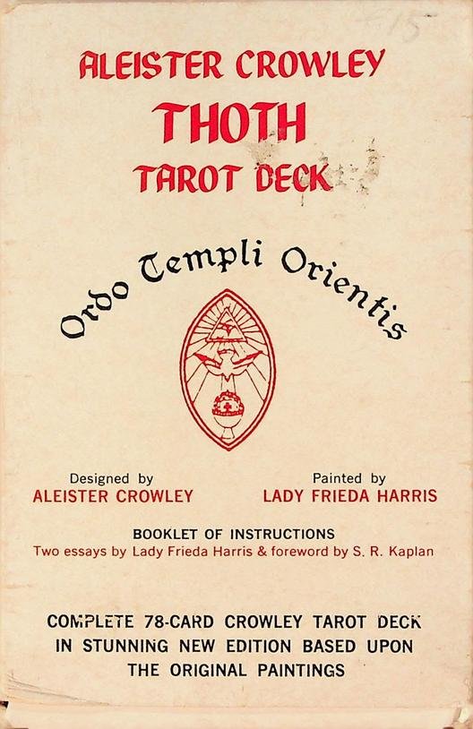 Crowley, Aleister / Frieda Harris / James Wasserman - Aleister Crowley Thoth Tarot Deck: Complete 78-Card Crowley Tarot Deck in Stunning New Edition Based Upon the Original Paintings