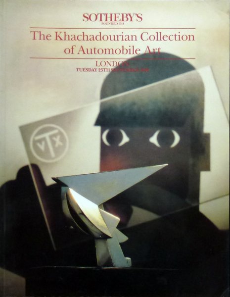 Sotheby - The  Khachadourian Collection of Automobile Art.