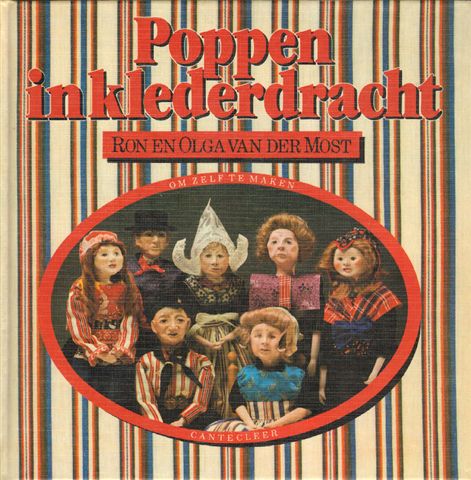 Most, Ron en Olga - Poppen in Klederdracht, Om zelf te maken, met 2 losse patroonbladen, 96 pag. hardcover, gave staat