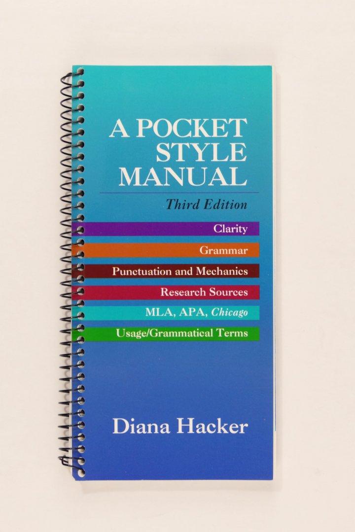 Hacker, Diana - A pocket style manual