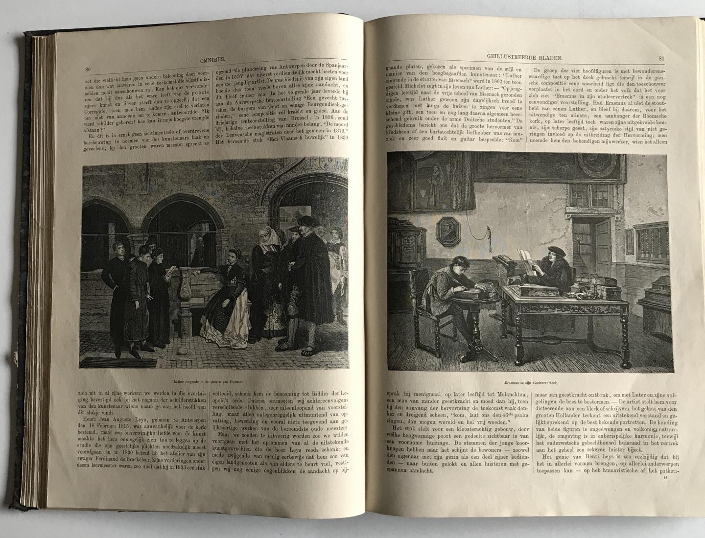  - Omnibus 1868 - Geillustreerde bladen aan schoone letteren en kunst gewijd